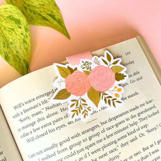 Floral Bunch Magnetic Bookmark