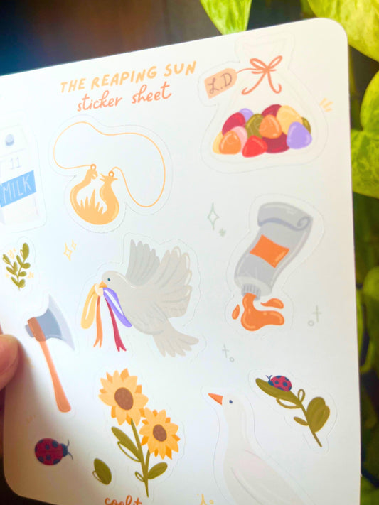 Sunrise Games Matte Sticker Sheet