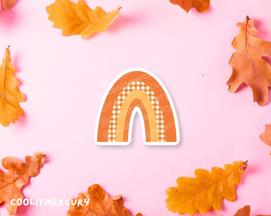 Fall Rainbow Sticker