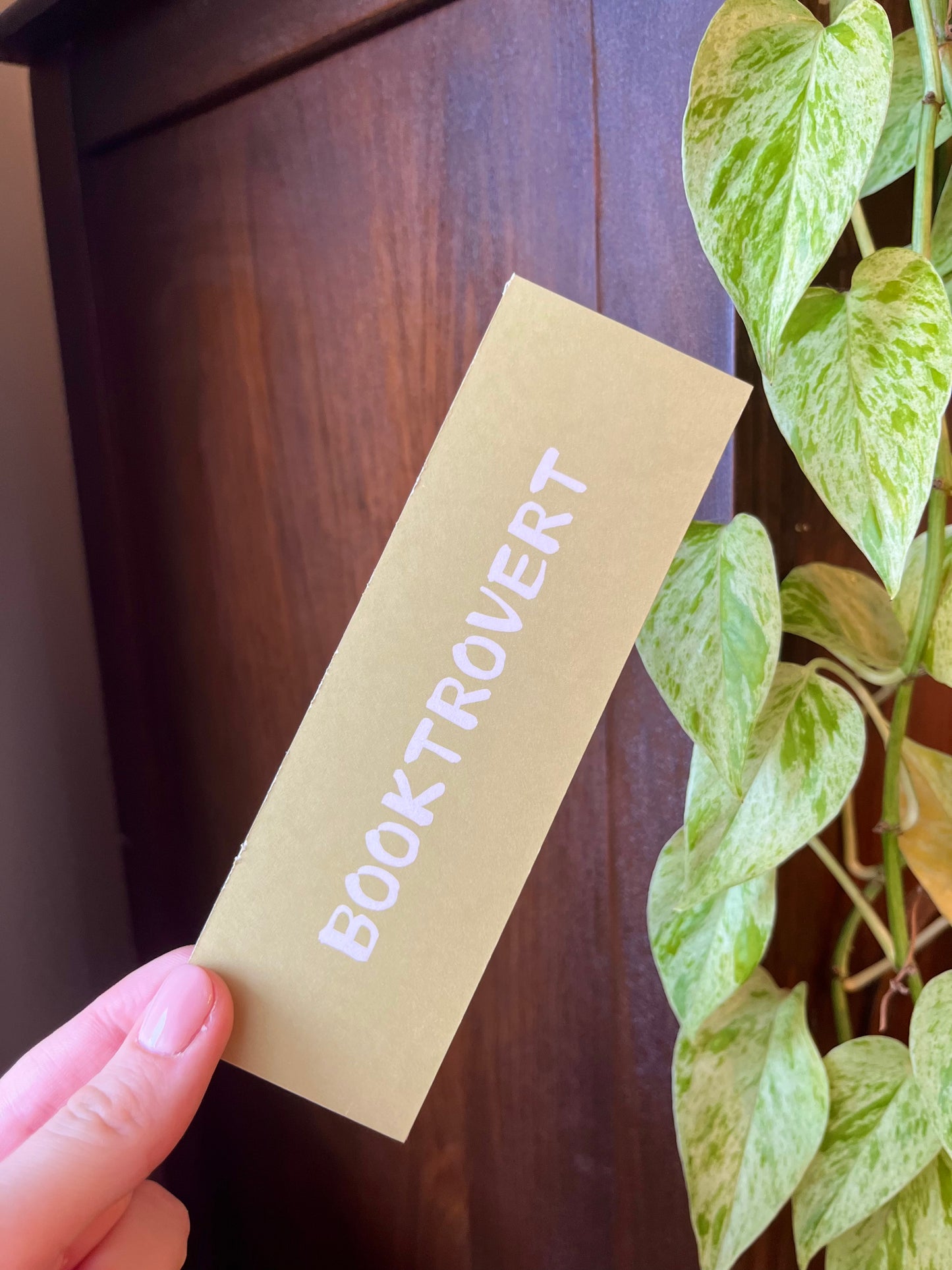 Booktrovert Bookmark